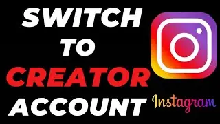 How to Switch to Creator or Professional Account in Instagram 2024 English