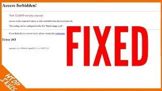 How to fix access to the requested object is only available from the local network phpmyadmin