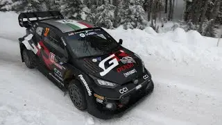 DAY 2 - Rally Sweden 2024 - L. Bertelli / S. Scattolin - Toyota Yaris Rally1