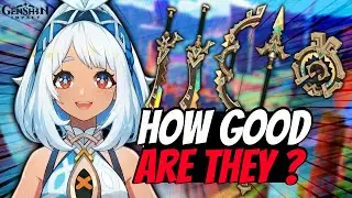 Are The New Natlan Weapon Series Worth Crafting? | Genshin Impact 5.0