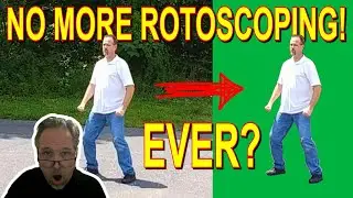 How to Rotoscope a Human Body in Less than Ten Minutes Using AI!