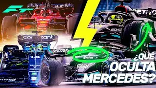Lo que MERCEDES OCULTÓ en el W14 – La F1 de 2023 ECHA A RODAR ASTON MARTIN, FERRARI, AT, WILLIAMS...