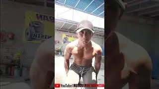 Atlit Binaraga Jemur Badan Mantap | Hot Muscle Bodybuilder Flex Worship Sunbathing