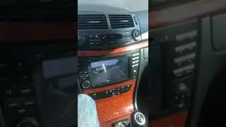 Замена штатной магнитолы Mercedes W211