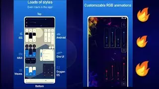 How to customize volume slider panel. Change colors, theme like i0s, MIUI & more.