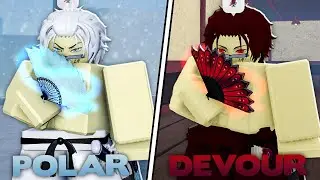 PROJECT SLAYERS QUAL O MELHOR?? DEVOUR VS POLAR + COMO UPAR RÁPIDO (DEVOUR SET + POLAR SET)