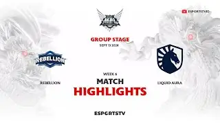 Rebellion vs Team Liquid ID HIGHLIGHTS MPL ID S14 | TLID VS RBL ESPORTSTV