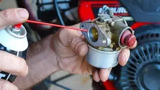 How to clean a small engine carb