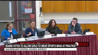 Guilderland School Board rules sports bras can be worn during practices
