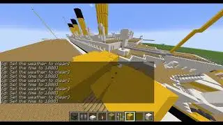 Minecraft not Titanic tutorial part 1