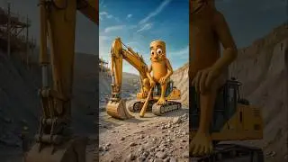 Evolution of Tung tung tung sahur on the excavator from a lonely dinosaur 