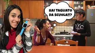 PIPPO HA TAGLIATO SCUOLA!!! SCHERZO A MAMMA E PIPPO CON SORPRESA 🙈😂 @savefamily_it