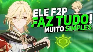 VOCÊ precisa Upar o Kaveh AGORA! Build em SEGUNDOS Atualizada!! Genshin impact