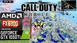 Call of Duty Mobile BATTLE ROYALE TPP | 1050Ti + FX6300 Gameplay