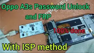 OPPO A3S FRP & password unlock by UMT/oppo A3s unlock ISP tool