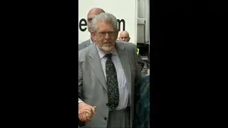 Ambulance seen at Rolf Harris home
