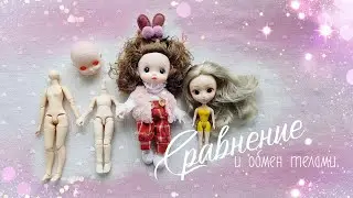 Dolls from Aliexpress. Comparison and exchange of bodies.