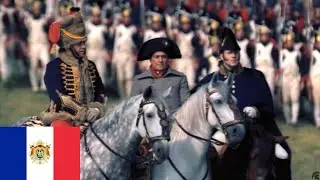 Napoleon Bonaparte traveling to Moscow visits the Kremlin