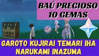 Garoto Kujirai Genshin Impact ilha Narukami Inazuma Jogo Temari