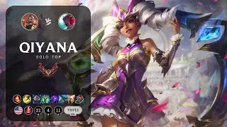 Qiyana Top vs Yone - NA Grandmaster Patch 14.8