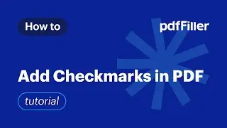 How to Add and Adjust Checkmarks, Circles, and X's in pdfFiller