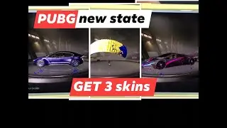 Test PUBG new state gameplay on Iphone 8 plus / iphone 8 and free skins cars | تجربة Pubg new state