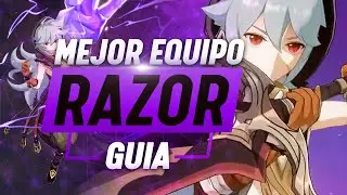 EL MEJOR EQUIPO CON RAZOR (Sin personajes 5 ★) - Genshin Impact