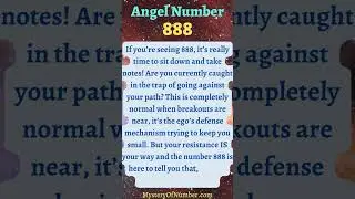 888 Angel Number Meaning 