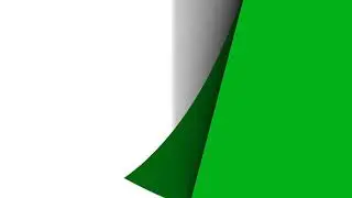 Green Screen Page Flip Animation