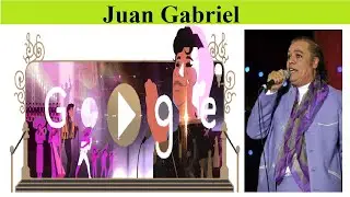 Juan Gabriel :Cantautor y actor Mexicano,Doodle de Google biografía quien era conocido por la música
