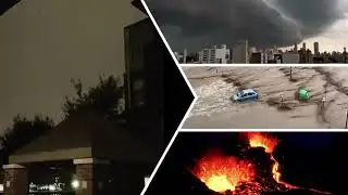 The end of the world in Chile! ❄️ Crazy snow storm hits Magallanes, Punta Arenas
