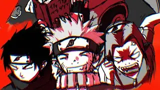 Naruto 20th anniversary fan art tribute