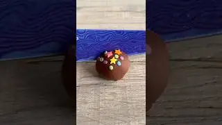 Chocolate fudge cake pops… without the sticks #easyrecipe #shorts