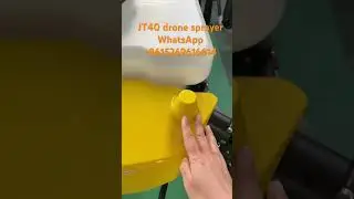 JT40 agricultural fumigation drone with RTK centrifugal nozzles and fertilizer spreader #dji #drone