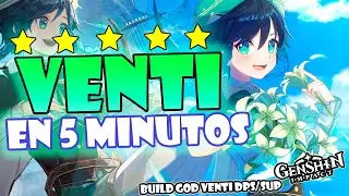 VENTI BUILD GOD EN 5 MINUTOS! ✨😍 - Guía build Venti - Genshin Impact