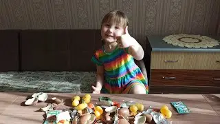 Жители Джунглей/ Собираем КОЛЛЕКЦИЮ/ РАСПАКОВКА/ Киндер сюрприз!!! /Повезет ли нам ???
