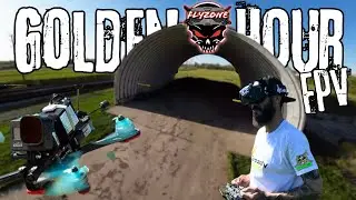 Golden Hour Escape: FPV Flight Through Urban Obstacles” 🌅🎮: #Fpv #goldenhour #quadmafia #freestyle