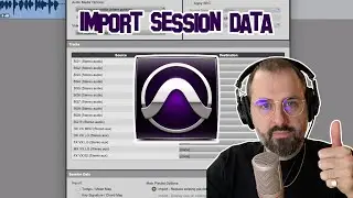 Import Session Data In Pro Tools