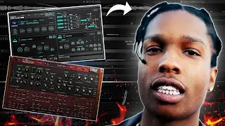 Making a ASAP Rocky Type Beat | FL Studio Cookup