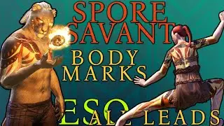 Spore Savant Body Marks | All Leads | Necrom | New Chapter | ESO | 2023