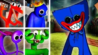 Friends To Your End But Huggy Wuggy Sings It | Rainbow Friends FNF