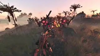 No escape from my own airstrike.