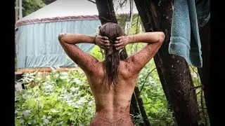 Showering Off Grid - Coffee Scrub | Chanterelle Mushroom Hunting