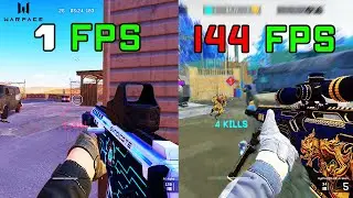 WARFACE - 30 vs  60 vs 144 FPS | What it Feels Like to Play in 144 FPS | Frame rate Comparison
