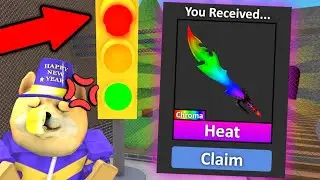 Red Light, Green Light but we PRANK Him and HE RAGED in MM2! *Voice Chat*