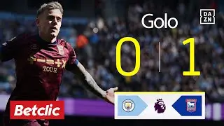 Golo de Szmodics | Man City 0-1 Ipswich Town | Premier League 24/25