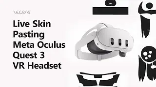 How to Apply Skin on Meta Oculus Quest 3 VR Headset | VecRas