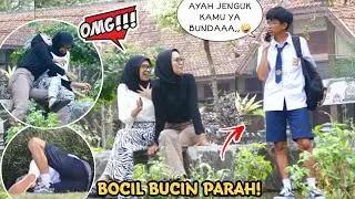 NGAKAK BIKIN GELI! BOCIL BUCIN DIDEPAN CEWEK - Part9