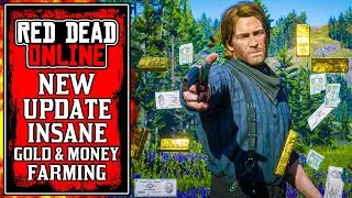 Rockstar's NEW Red Dead Online UPDATE Has The BEST GOLD & Money Farming Methods.. (RDR2)