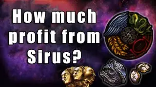 [3.18] How Much Profit is Sirus? | Loot From 100 Uber Siruses| Path of Exile Sentinel